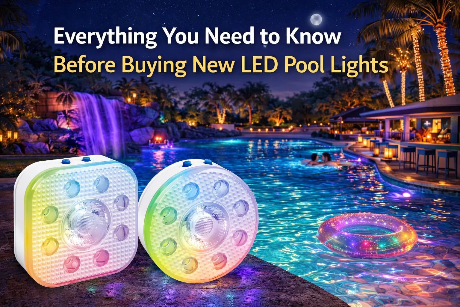 Everything You Need to Know Before Buying New LED Pool Lights