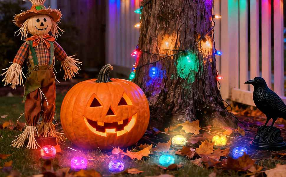 How to Use Halloween Flame-Free Candles for Spooktacular Decor