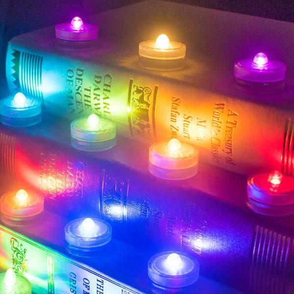 Submersible LED Lights (RGB) - Waterproof & Magnetic for Pool, Hot Tub