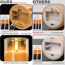 HL Gold Glass Flame-Free Decorative Candles, Realistic Wax Appearance, 3-Pack for Parties, Weddings, and Holiday Table Decorations - happinesslight store