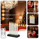 HL Wholesale Rechargeable Flameless Taper Candles | Type-C Charging LED Candlesticks