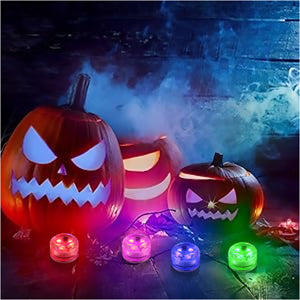 Submersible LED Lights (RGB) - Waterproof & Magnetic for Pool, Hot Tub - Happinesslight