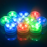 Submersible LED Lights (RGB) - Waterproof & Magnetic for Pool, Hot Tub - Happinesslight